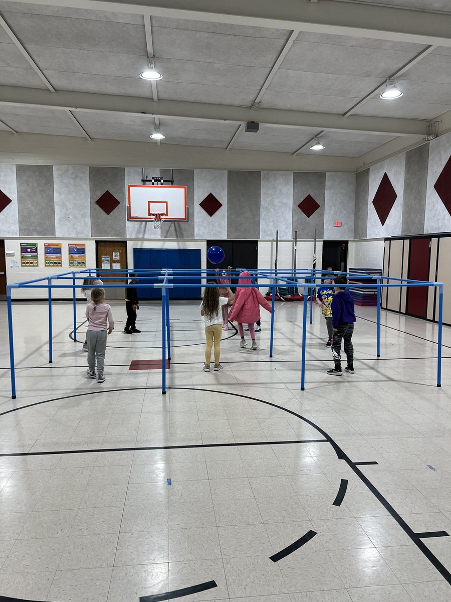 2nd-6th spent the last week learning about 9 square as an introduction to 🏐