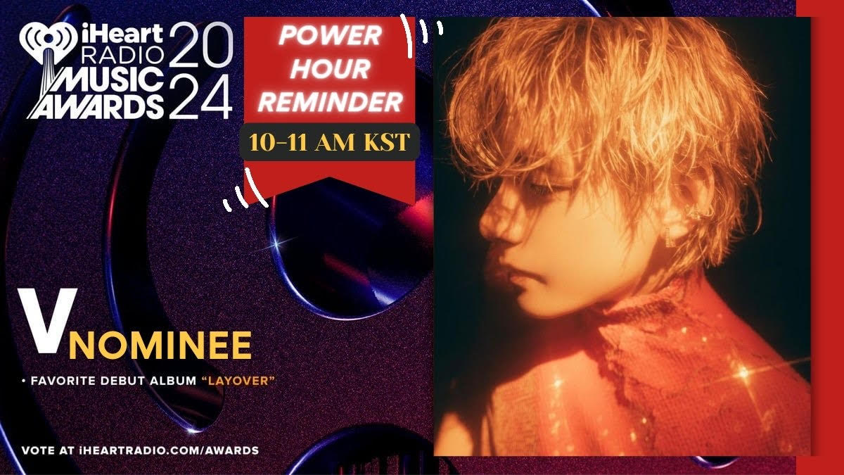 taeguide's tweet photo. Your reminder that Power hour will start in 4 hours please ready your accounts. https://t.co/iwR9imb6aO