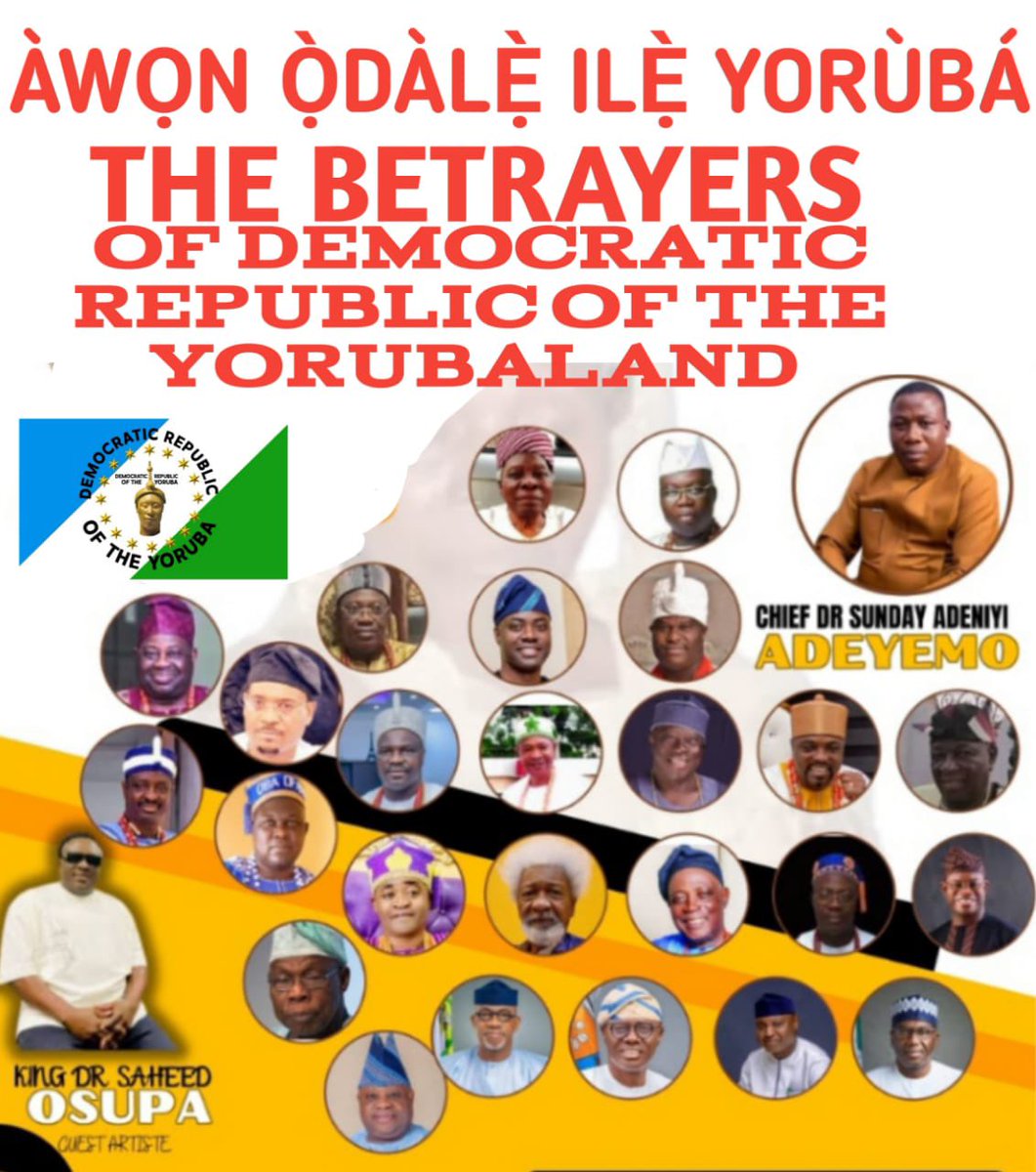 Muville's tweet image. Ludicrous statement from OPC leader, who clearly has compromised Yoruba Land. #Odale 

“Who wan dye,” when there are too much wedding 💒 &amp;amp; Birthday 🥳 to attend on weekends for a Warrior with robust cheeks &amp;amp; expanding potbelly.

Anyway, those unfortunate Monarchs know better now.