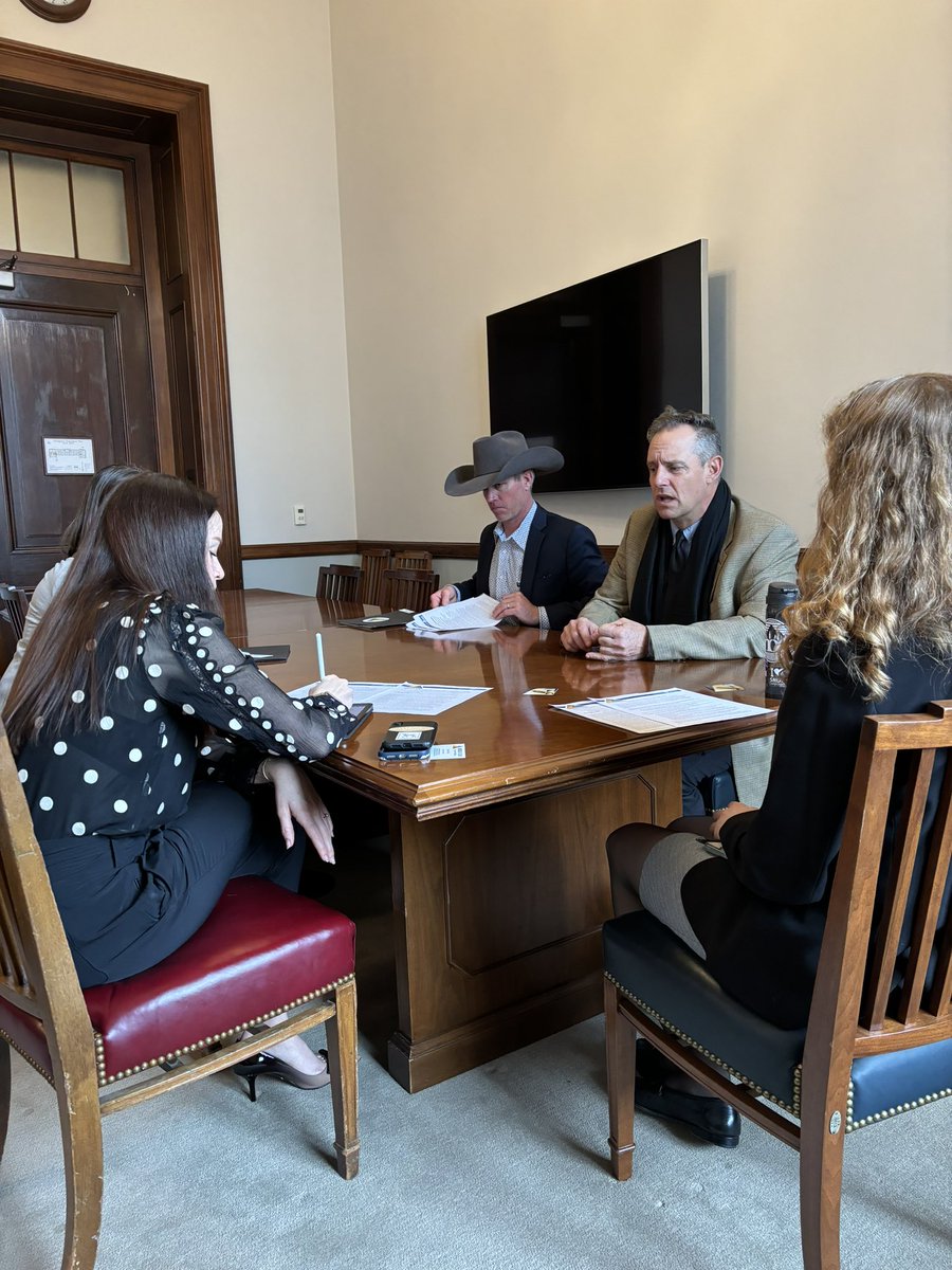 Thank you <a href="/SenatorHick/">Senator John Hickenlooper</a> for meeting with us about outdoor recreation. We appreciate all your efforts.