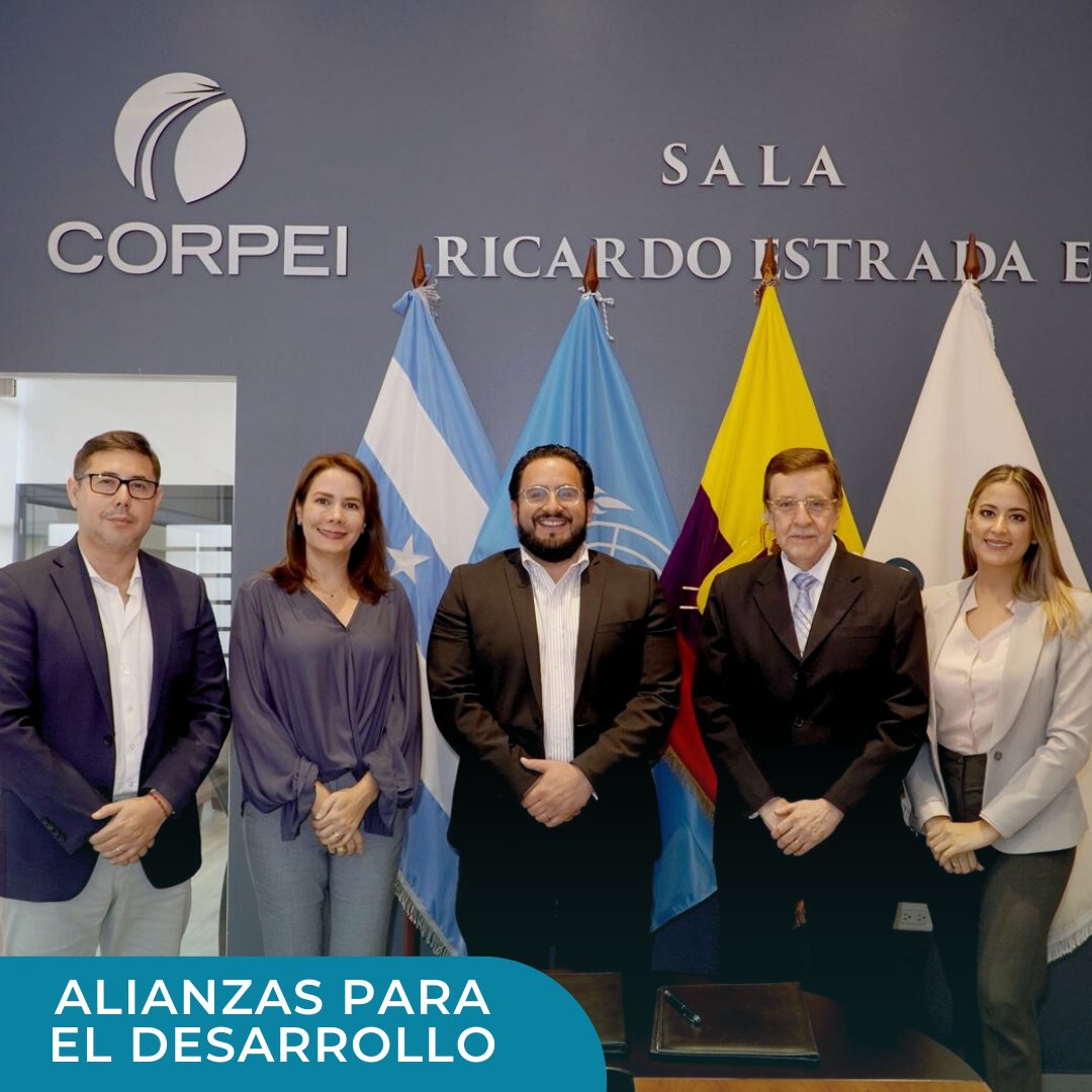 Corpei's tweet photo. 🤝Firmamos Convenio de Cooperación con la Secretaría de Inversiones Público-Privadas para impulsar el desarrollo de proyectos de inversión de impacto social, económico y ambiental.

Agradecemos al Secretario, Ab. Pablo Cevallos, por la apertura y confianza en este reto. https://t.co/TyyIr9XYRe