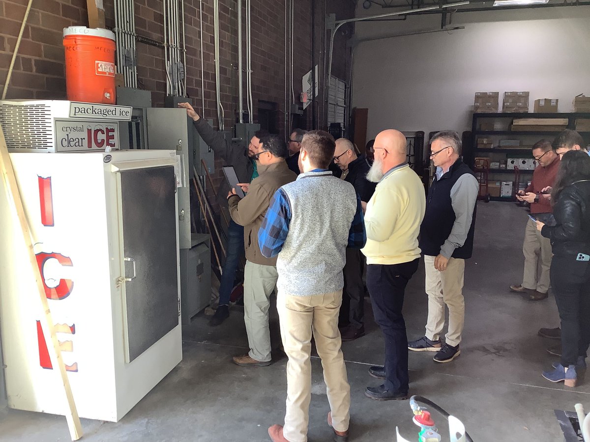 It's always fun getting into the field with our clients! We were in Charlotte this week training 9 new users on ways to streamline and standardize data collection in the field for site assessments. #inthefield #electricianlife #electricalcontractor #mobileappforelectricians