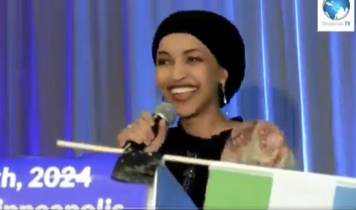 She is running far left ideology in USA yet far right ideology in Somalia, how is that possible.?😃