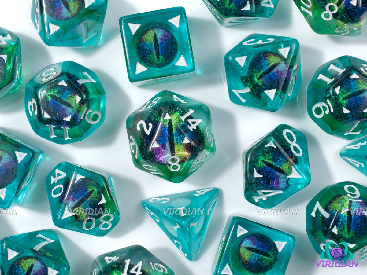 Viridian Dice 🎲 Overthrow Big Die™ (@viridiandice) on Twitter photo 🎲 DICE GIVEAWAY: DRACONIS 🎲
Tiamat's got her eye on you... 🐉👁️
Your choice of any of our 6 new dragon eye dice!
We can only post 4 pictures, check the link 👇
TO ENTER:
1⃣ RT
2⃣ Follow <a href="/ViridianDice/">Viridian Dice 🎲 Overthrow Big Die™</a>
3⃣ Tag a friend
US only! Please have DMs open. Winner selected SUN 2/4 🎲 DICE GIVEAWAY: DRACONIS 🎲
Tiamat's got her eye on you... 🐉👁️
Your choice of any of our 6 new dragon eye dice!
We can only post 4 pictures, check the link 👇
TO ENTER:
1⃣ RT
2⃣ Follow <a href="/ViridianDice/">Viridian Dice 🎲 Overthrow Big Die™</a>
3⃣ Tag a friend
US only! Please have DMs open. Winner selected SUN 2/4