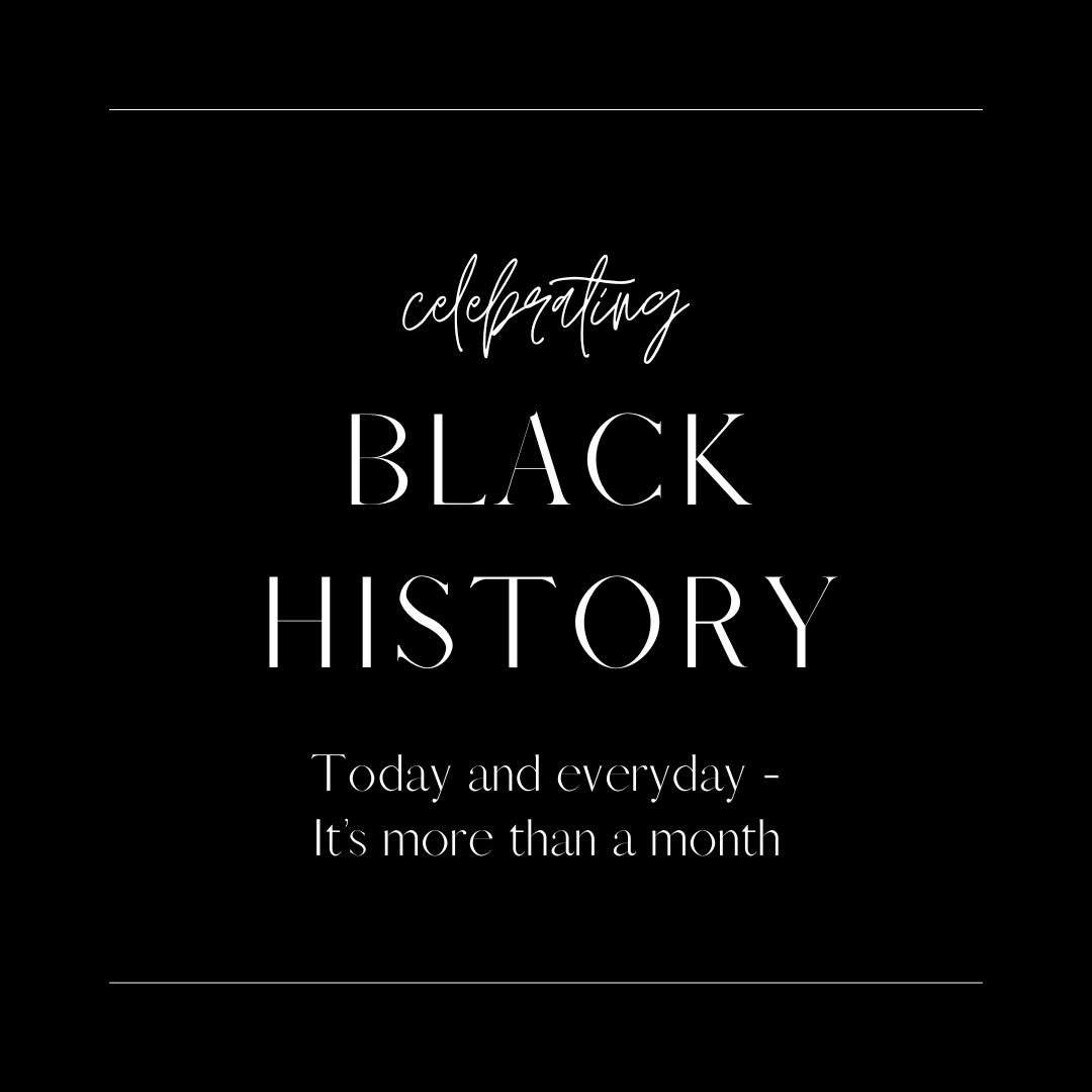 Black history is American History. And it's far more than a month on a calendar. Today, and everyday, we celebrate and honor our sameness, our differences, the struggles and the sacrifices, and the tremendous work we collective still need to undertake to heal racial injustice.