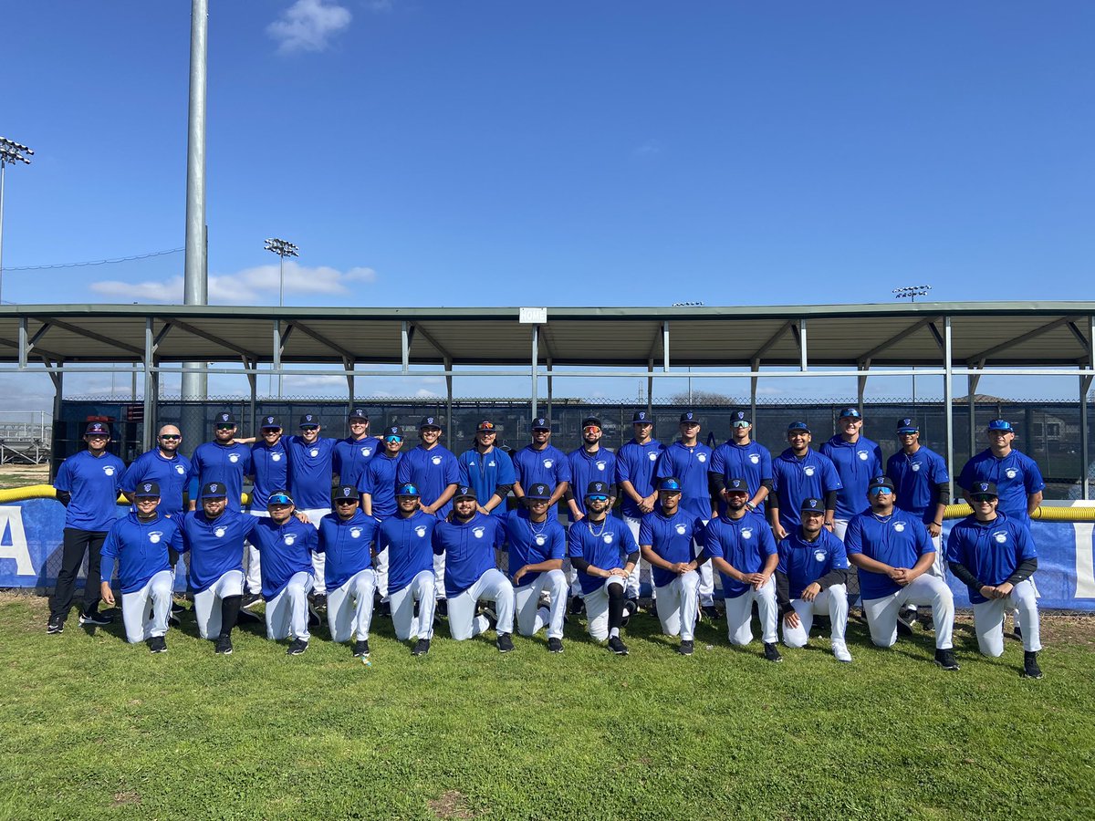 We wear blue most days, but today it’s for something more. The Saints Baseball Brotherhood is sending its thoughts and prayers north to Coach Berry and @msu_baseball. You got this, Coach!