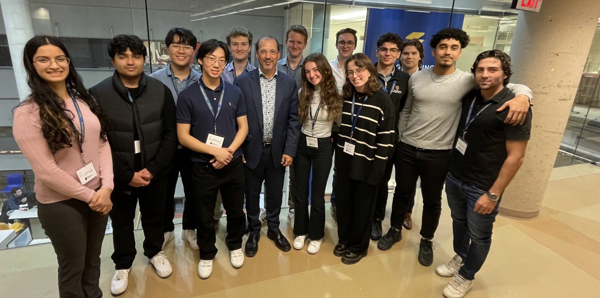 It was so much fun to connect with our <a href="/SchulichLeaders/">Schulich Leaders</a> . We had a great conversation about the future of engineering education!  I’m inspired by seeing about the impact these students are making <a href="/SmithEngQueens/">Smith Engineering</a>