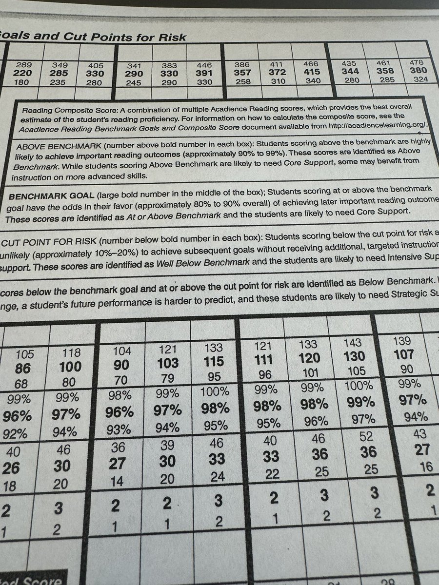 Helping to facilitate principal learning on Acadience. Let’s get the kids reading. #reading #assessments #education.