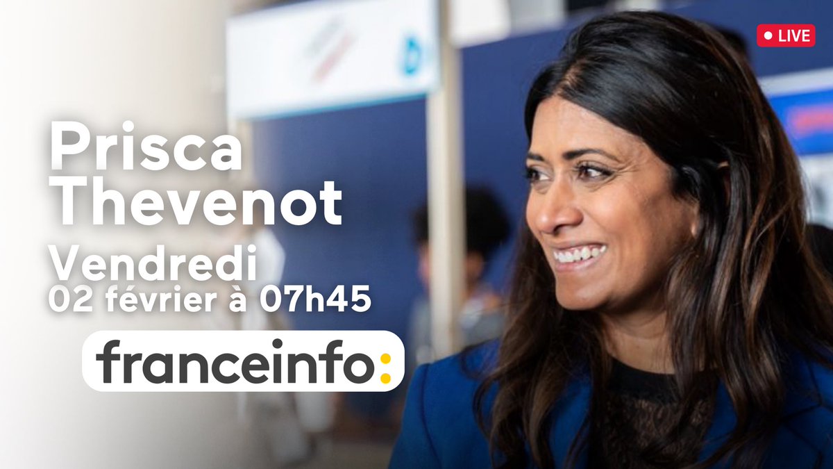 A demain 7h45 sur France Info