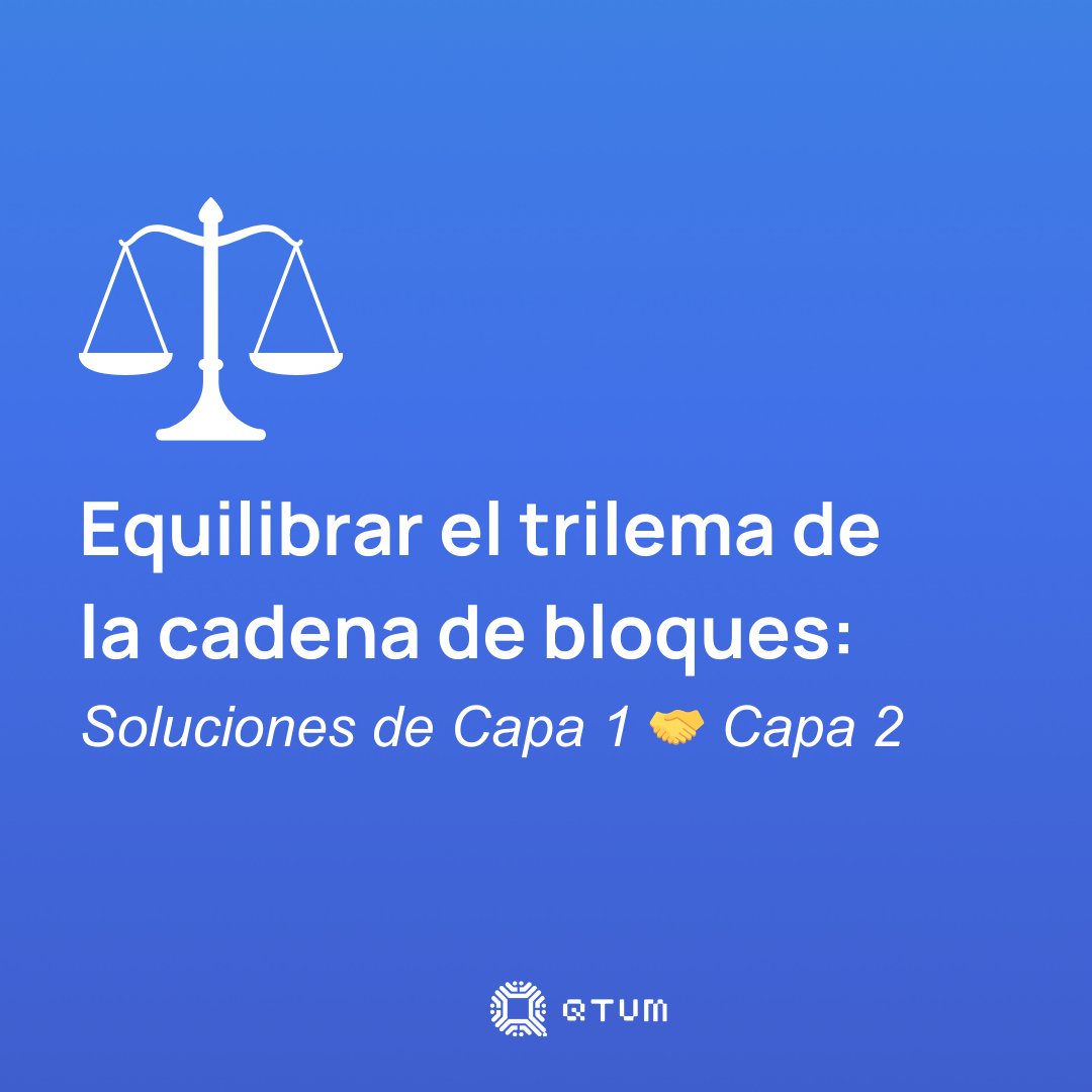 QtumEspanol's tweet image. La naturaleza dinámica de la tecnología #Blockchain sugiere un futuro prometedor con soluciones equilibradas de #Capa1 y #Capa2. Los desarrollos en curso indican una tendencia hacia soluciones robustas de Capa 2 y protocolos de fácil escalabilidad en la Capa 1.