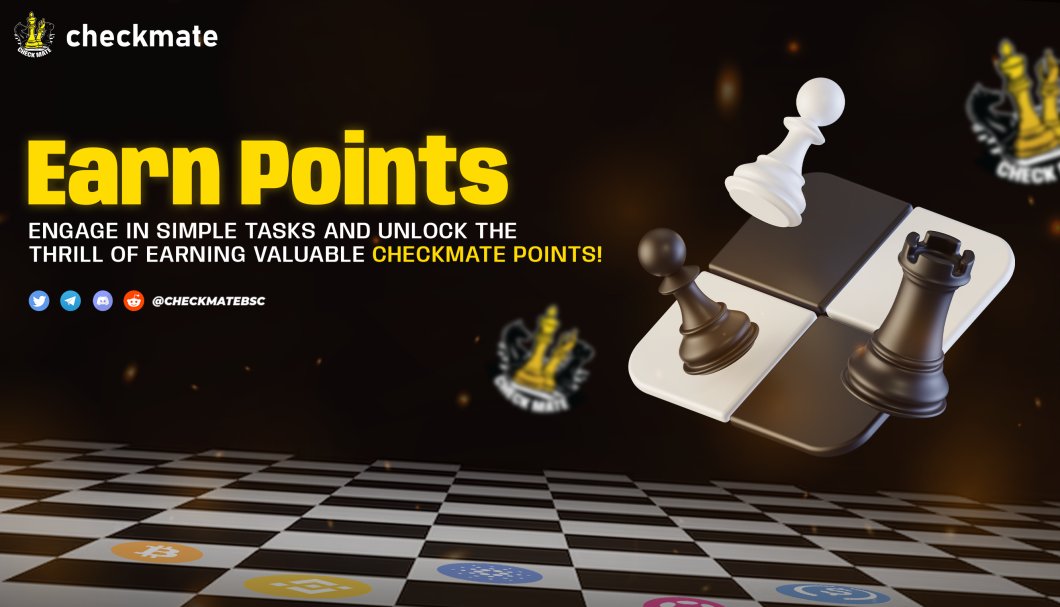 Checkmatebsc's tweet image. 🚀 Exciting Announcement 🚀

🌟 Checkmate Big Airdrop is LIVE! 🌟

Participate effortlessly, complete simple tasks, and earn exclusive #CKM Tokens! 🚀

🔗 Explore more on our official website: checkmatebsc.xyz

#CHECKMATE #Airdrop #XRC20 #crypto #Binance #memecoins