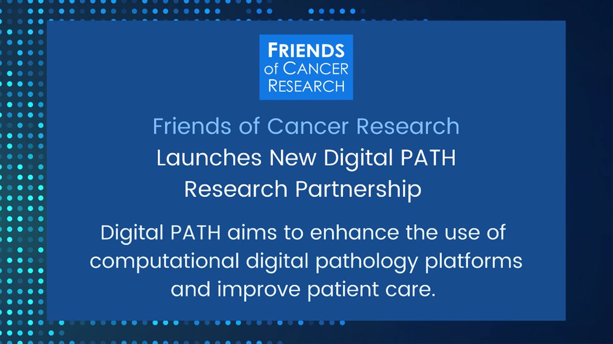 4D Path (@4dpath) on Twitter photo We are partnering with <a href="/CancerResrch/">Friends of Cancer Research</a> on their newly launched Digital PATH Project, which will identify factors that may contribute to variability in biomarker assessment, propose areas for alignment in the field, & provide regulatory process insights. bit.ly/49f2pOu We are partnering with <a href="/CancerResrch/">Friends of Cancer Research</a> on their newly launched Digital PATH Project, which will identify factors that may contribute to variability in biomarker assessment, propose areas for alignment in the field, & provide regulatory process insights. bit.ly/49f2pOu