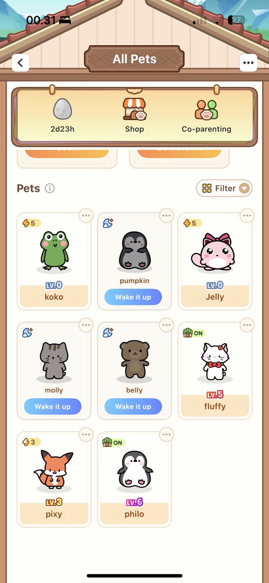 evwxhale's tweet image. siapa mau adopt pumpkin? soalnya dah ada philoo 🐧 #widgetable