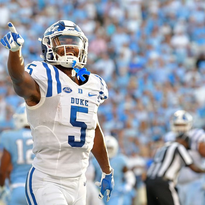#AGTG Blessed to receive an offer from @HCWillieSimmons of @DukeFOOTBALL!