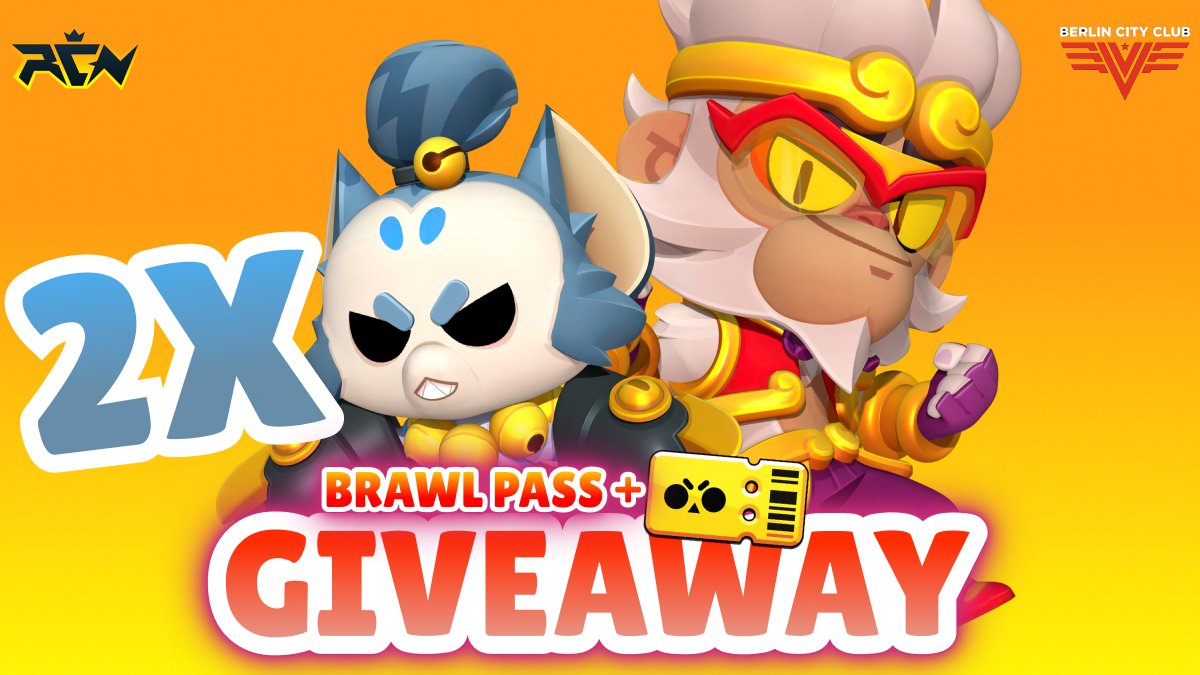 YEAR OF THE DRAGON 🐉 2x Brawl Pass+ Giveaway! 

To Enter: 
🐲 Follow <a href="/ReconicEsports/">Reconic Esports</a> <a href="/BerlinCityClub/">BC* Gaming</a> 
💚 Like
♻️ Repost
✅ Tag 1 friend

Winners in 1 week!

#BrawlStars #BrawlPassPlus #BrawlPass #BrawlStarsGiveaway