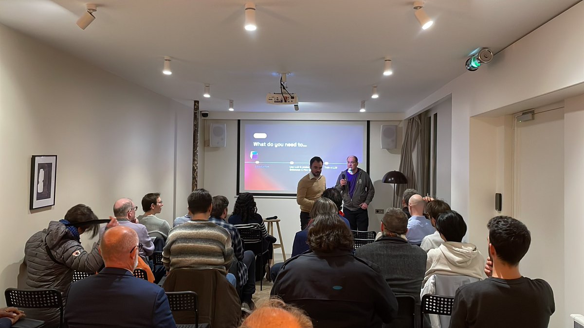 Golem.ai (@golem_ai) on Twitter photo 📢 Start of the <a href="/aicampai/">AICamp</a> for deep dive tech talks on AI/ML !
👉 Fabien Da Silva <a href="/fdasilva59fr/">Fabien Da Silva</a> Product Manager <a href="/Scaleway/">Scaleway</a>
👉 Loic Boutet <a href="/LoicBoutet/">Loïc Boutet</a> cofounder Safebrain
👉 Killian Vermersch <a href="/sup_puck/">Killian Vermersch</a> CEO <a href="/Golem_ai/">Golem.ai</a>
👉 Bastien Zimmermann <a href="/BastienZimmerm5/">Bastien Zimmermann</a> R&D Engineer <a href="/craft_ai/">Craft AI</a> 📢 Start of the <a href="/aicampai/">AICamp</a> for deep dive tech talks on AI/ML !
👉 Fabien Da Silva <a href="/fdasilva59fr/">Fabien Da Silva</a> Product Manager <a href="/Scaleway/">Scaleway</a>
👉 Loic Boutet <a href="/LoicBoutet/">Loïc Boutet</a> cofounder Safebrain
👉 Killian Vermersch <a href="/sup_puck/">Killian Vermersch</a> CEO <a href="/Golem_ai/">Golem.ai</a>
👉 Bastien Zimmermann <a href="/BastienZimmerm5/">Bastien Zimmermann</a> R&D Engineer <a href="/craft_ai/">Craft AI</a>