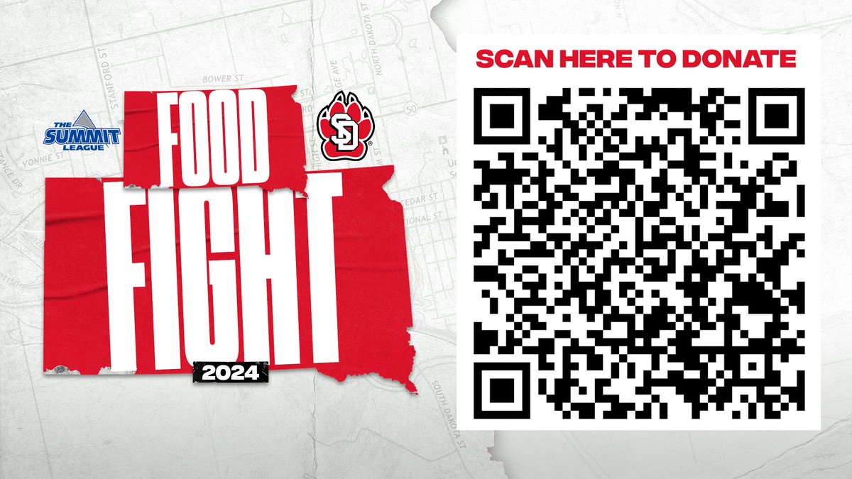 Make a donation online for the Vermillion Food Pantry and help us compete in the Summit League Food Fight!