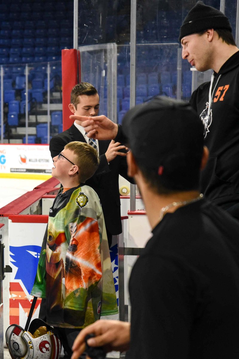Thank you for joining us on Saturday, Grant!

We are all rooting for you! 💜

<a href="/mystlukes/">St. Luke's University Health Network</a> | #PrideOfPenn