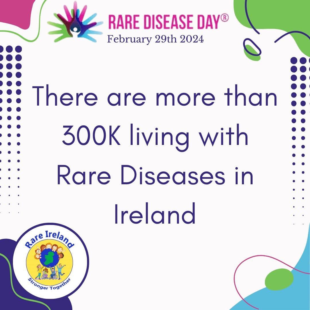 Raising awareness throughout the month of February for the 300K+ families living with rare disease #rdd2024 #StrongerTogether #GetRareAware #ItsNotRareToBeRare