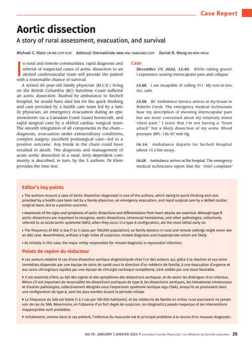 practicereadybc's tweet photo. Dr. Adetunji Oremakinde (PRA-BC 2019) is a co-author of this article in the latest issue of @CFPJournal about his key role in saving the life of another physician in a rural ER: https://t.co/oMaleeJwLb
Bravo!
#PRABC #Sechelt https://t.co/Us9rKtUTYW