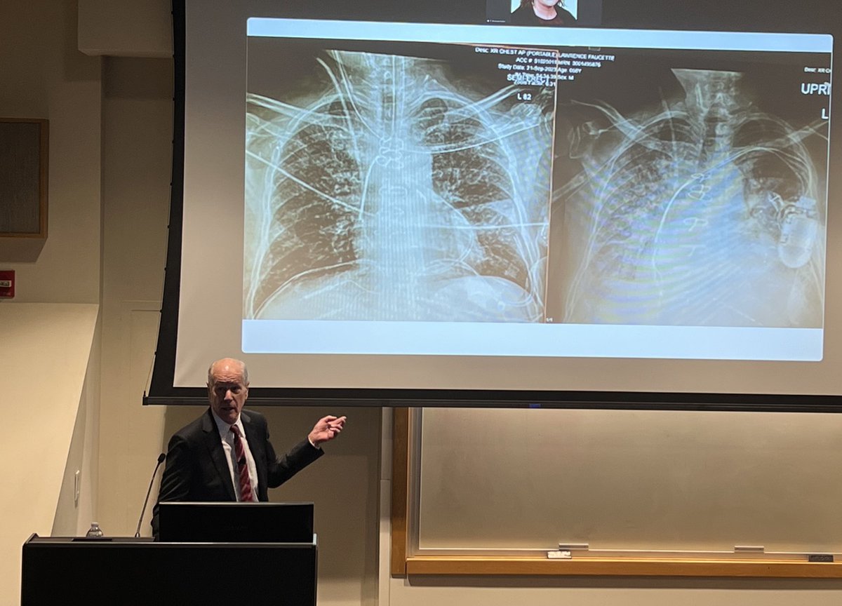 Today we welcomed @JeffersonUniv graduate Dr Bartley Griffith from UMD to talk about his work on genetically modified porcine-to-human xenotransplantation at our Louis R Dinon Lecture Series @TheJHLT @DavidWienerMD @M_FosterMD @AHajduczok @ChoSallie #CardioTwitter @JeffersonGME