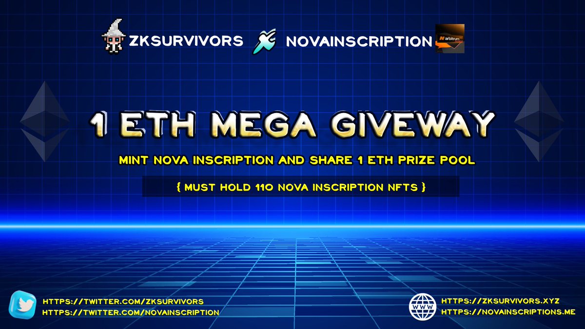 ZkSurvivors's tweet photo. MEGA GIVEWAY🚀
Dear Community Members We Have Teamed Up With @novainscription🤝
Join Our @taskonxyz Event And Share 1 ETH in Reward By Minting Nova Inscription NFT
Join👇 https://t.co/HPgD1FiP69
Mint Your Nova Inscription NFT From @opensea👇https://t.co/x1rjURKkC9

#nfts #nftmint https://t.co/idqGx3da0w