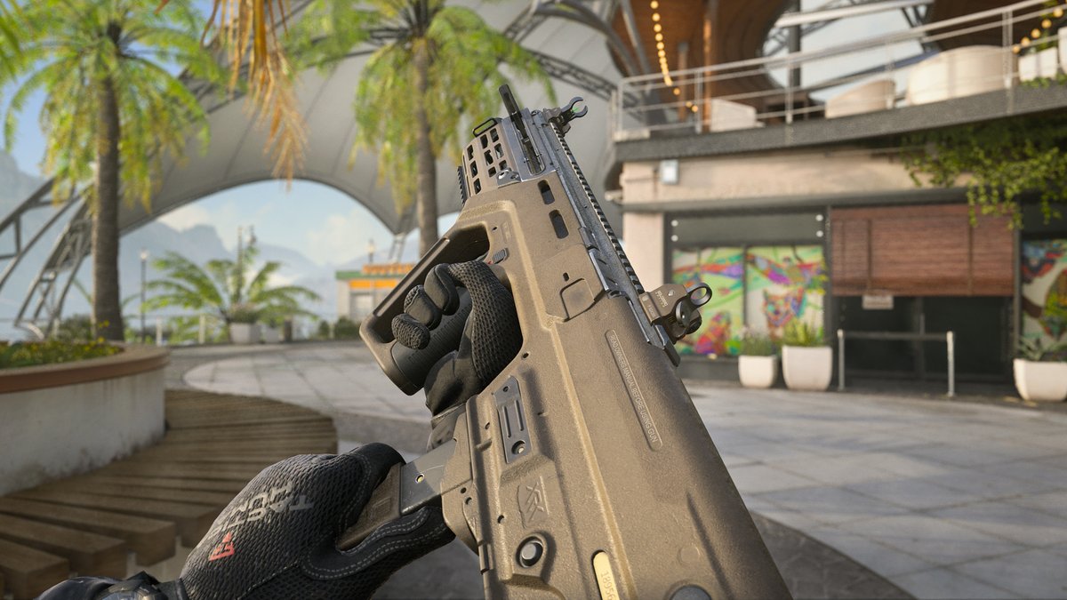 CallofDuty's tweet photo. Close, mid and long range encounters are getting some fresh new tools of destruction in Season 2 with 4 new weapons ⚔️🧵

🔥 BP50 (Assault Rifle — Launch, Battle Pass)
🔥 RAM-9 (Submachine Gun — Launch, Battle Pass)
🔥 SOA Subverter (Battle Rifle — In-Season, Weekly Challenge)
🔥 Soulrender (Melee — In-Season, [REDACTED])