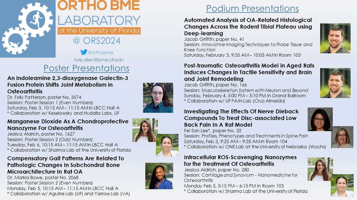 Looking forward to seeing everyone at #ORS2024!  Here is a list of our posters and talks, if you are interested. <a href="/Becky_Wachs/">Becky Wachs</a>  <a href="/BlankaSharma/">Blanka Sharma</a>