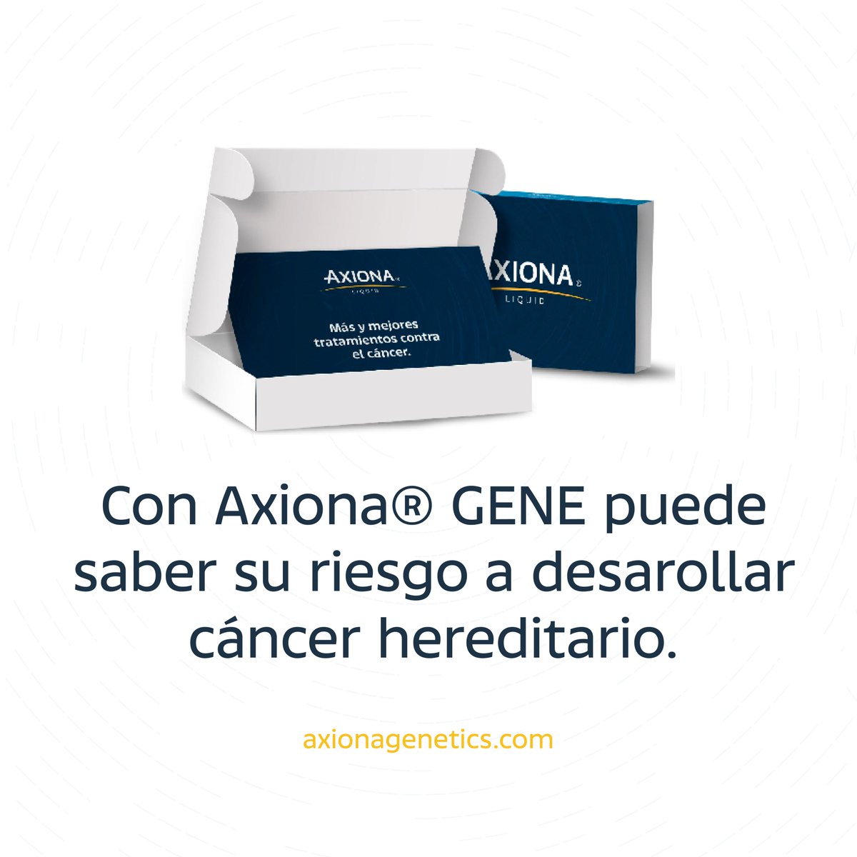AxionaGenetics's tweet image. Las pruebas genéticas le pueden brindar muchos beneficios e información al médico tratante y a los pacientes acerca del #cáncer

¡Pregúntele a su médico acerca de estas pruebas!