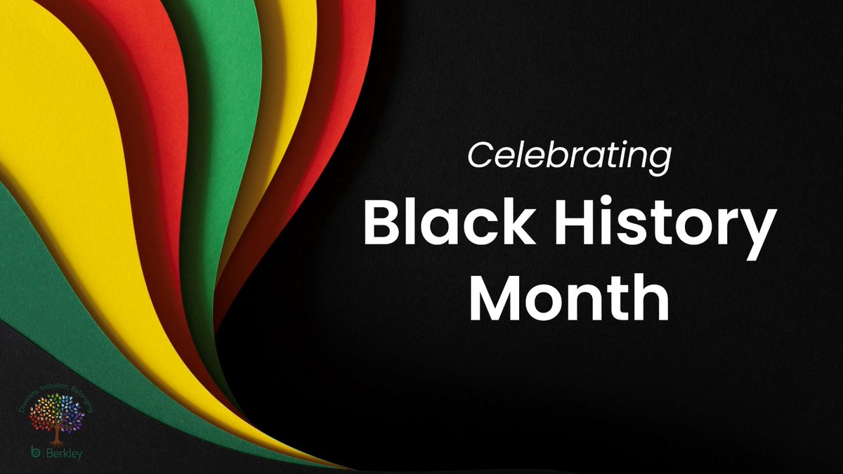 This month, Berkley is celebrating #BlackHistoryMonth, an annual celebration of achievements by African Americans and a time for recognizing their role in U.S. history. ow.ly/7iaG50Qw1VI