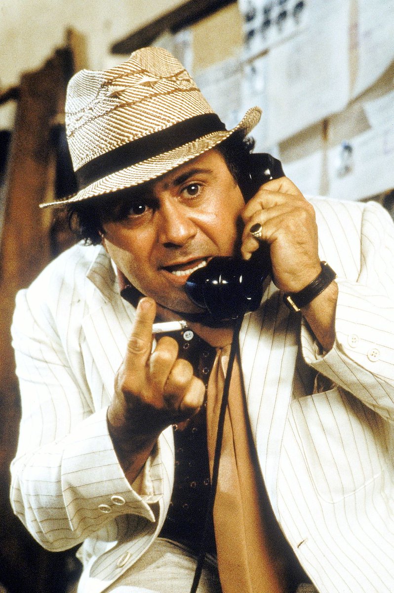 PCR_Podcast's tweet photo. This is a Danny Devito in Romancing the Stone appreciation post.

On this week's show, Garrett and Seamus rave about the greatest phone acting in Hollywood history (and also Kathleen Turner and Michael Douglas). https://t.co/rZw6k9IaJf