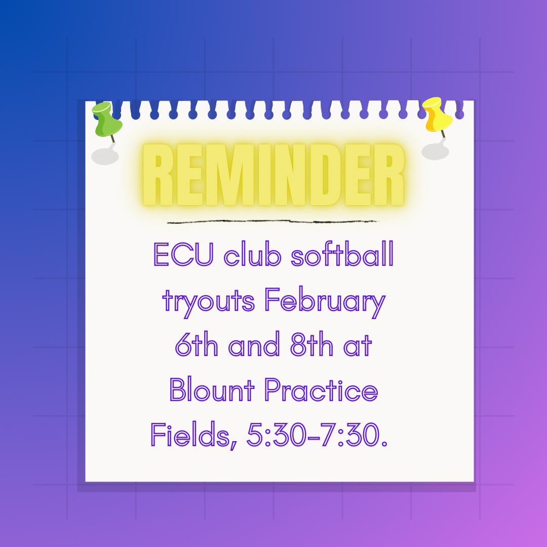 Don’t forget to mark your calendars! Please arrive on time and ready to practice! Can’t wait to see you there🤩 
#gopirates