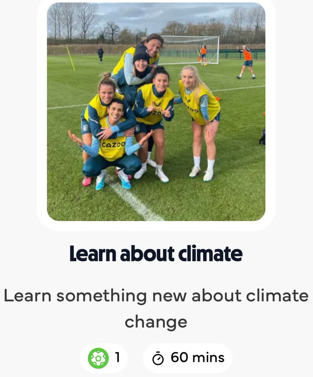 FTFCCommunity's tweet image. Green Football Weekend ♻️

6 more days to help Fleetwood climb the leaderboard by completing challenges! 

Below are a few challenges you or anyone you know could complete which all helps to creating a healthier planet for us to live in 🌍

Sign up through the link and give them…