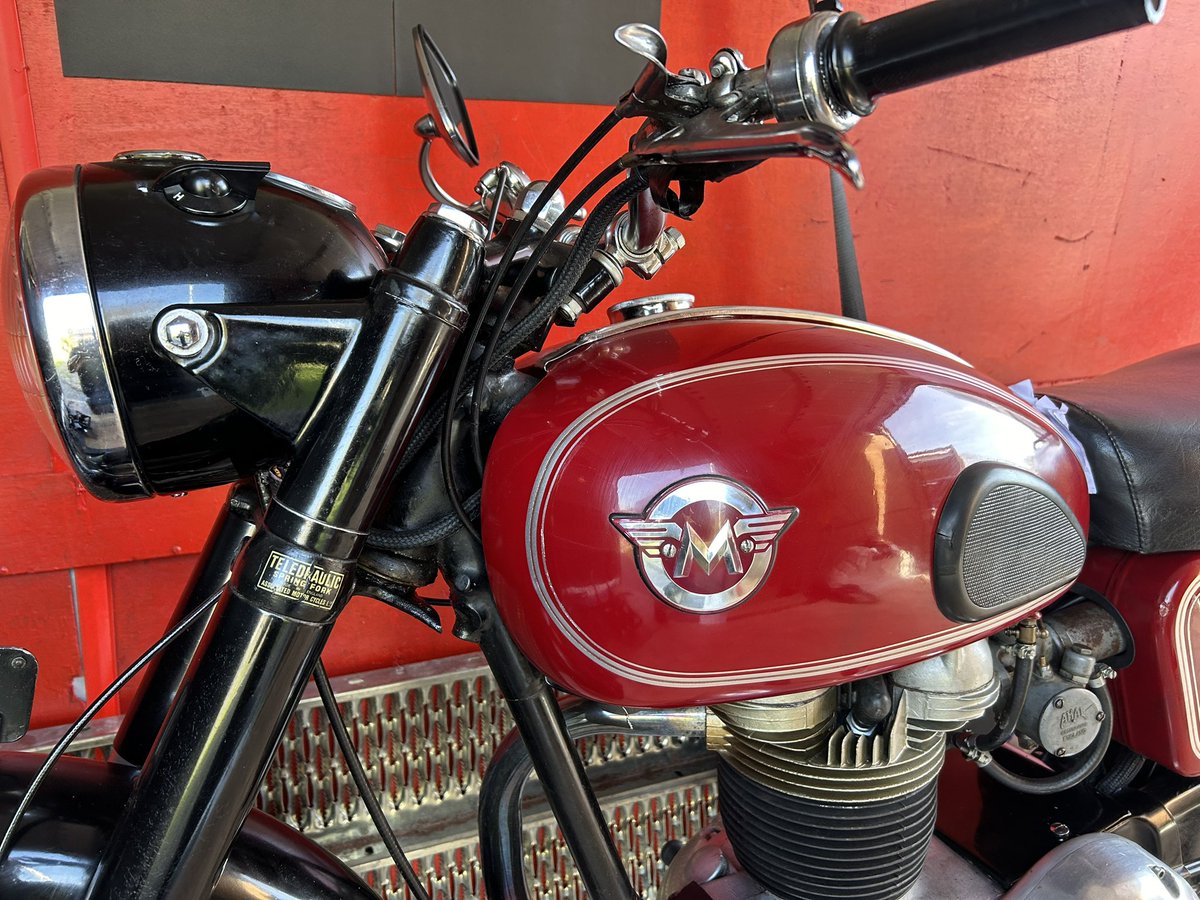 dc_motorcycle's tweet photo. Privileged to have transported this very precious cargo today #matchless #AJS https://t.co/0sdTK5jZf8