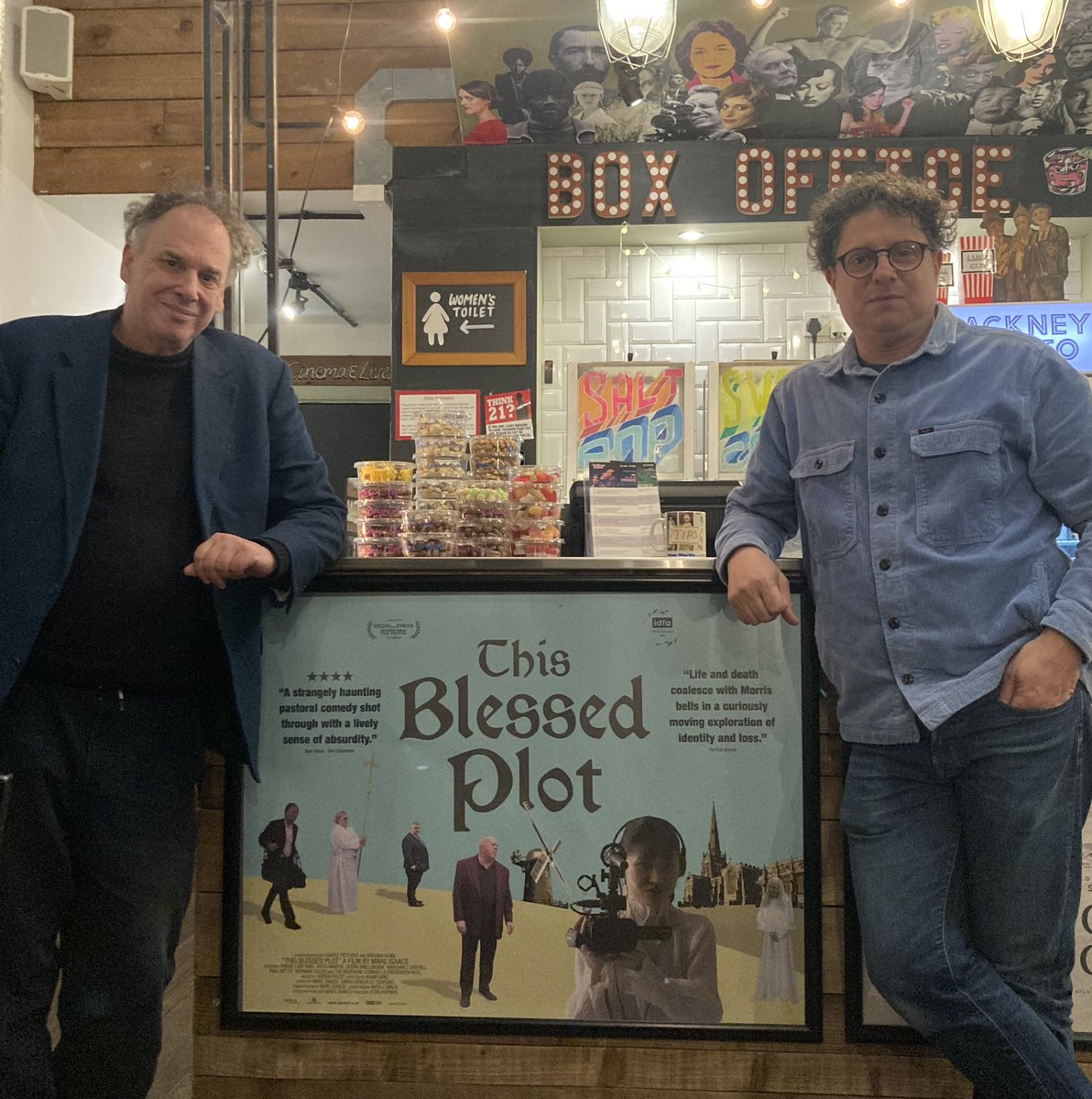 arthouseN8's tweet photo. Brilliant sold out screening last night of THIS BLESSED PLOT followed by Q&A with director @marcisaacs2 writer @adamganz and filmmaker Lori Yang - all hosted by @Minghowriter
A big ππΌ to a fabulous audience!
If you couldnβt get tickets we have more screenings next week!π€© https://t.co/mvoZAqCDl0