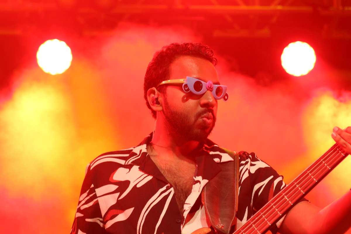 Jmusicstage's tweet photo. Mohammed Muneem-fronted band Alif is one of the few indie acts in the country that creates songs in Koshur, one of the dominant languages spoken in Kashmir. The stage is set for an electrifying show by Alif at Jaipur Music Stage 2024! https://t.co/3zp2Ikhpja
