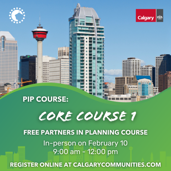 Ever wonder how planning a city works? Come explore Navigating #YYC’s Blueprint, a free Partners in Planning (PIP) session with @fedyyc to learn about the legislative framework that guides planning. 📅 Feb. 10 📍Capitol Hill Community Association ➡️ calgarycommunities.com/events/partner…
