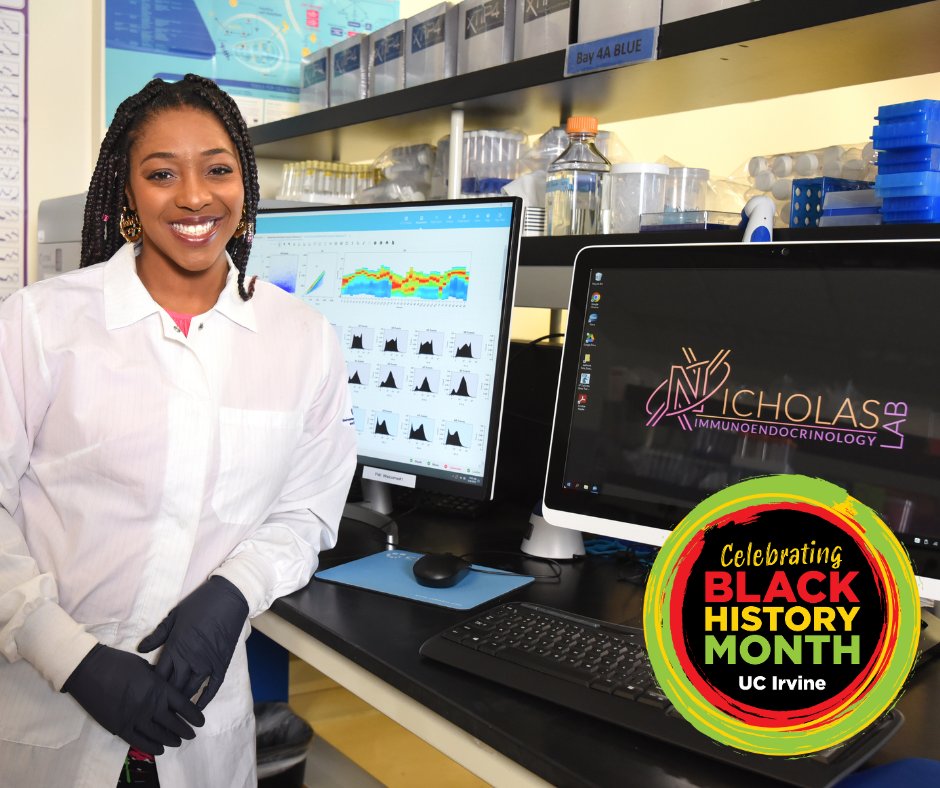Meet Dequina Nicholas, assistant professor in UCI's Department of Molecular Biology and Biochemistry. Her mission is to train the next generation of diverse scientists and cure Type 2 Diabetes! 🤘💊🩺 @UCIBioSci #BlackHistoryMonth

Read the full story: bit.ly/47QdWm8