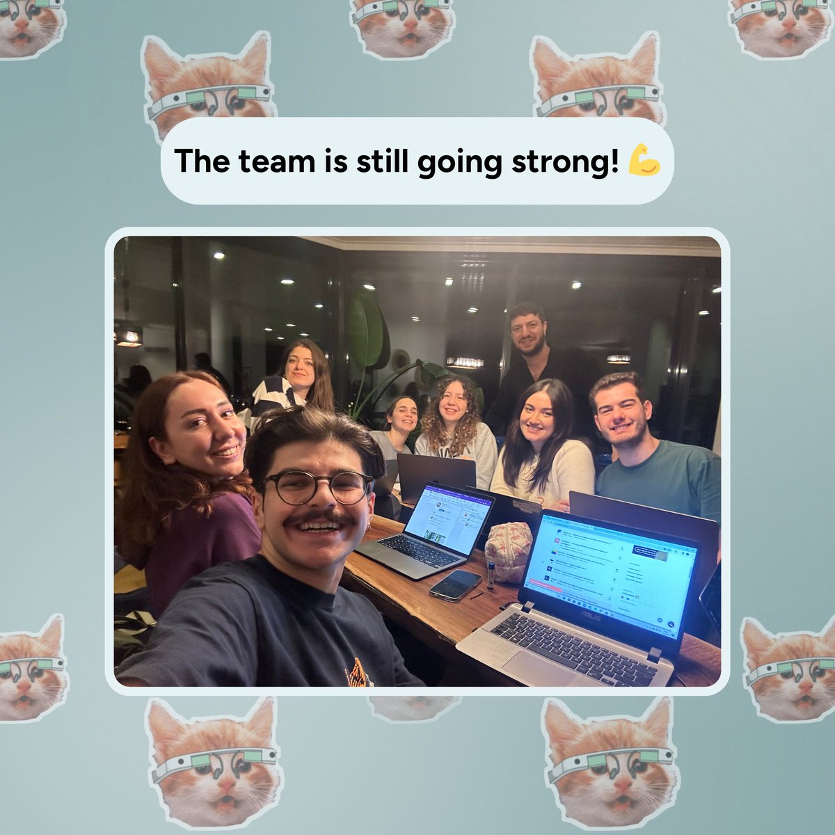 BeforeSunsetAI's tweet photo. The team is working hard with determination and excitement thanks to you. ๐ช
If you haven't already, click the link to support us on Product Hunt by clicking the link below. ๐
https://t.co/OZekIWmb0W
#BeforeSunsetAI #AI #ProductHunt #Launch #PHLaunch https://t.co/Sb0GaAFpiS