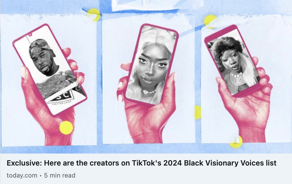 whalar's tweet image. Happy Black History Month! Join us in celebrating #WhalarTalent @nyanelebajoa who made @TikTok's 2024 #BlackTikTok Visionary Voices list - a list that celebrates Black creativity &amp;amp; the people who drive industry-shifting influence on and off TikTok. 📱⚡️

tinyurl.com/2febu4bw