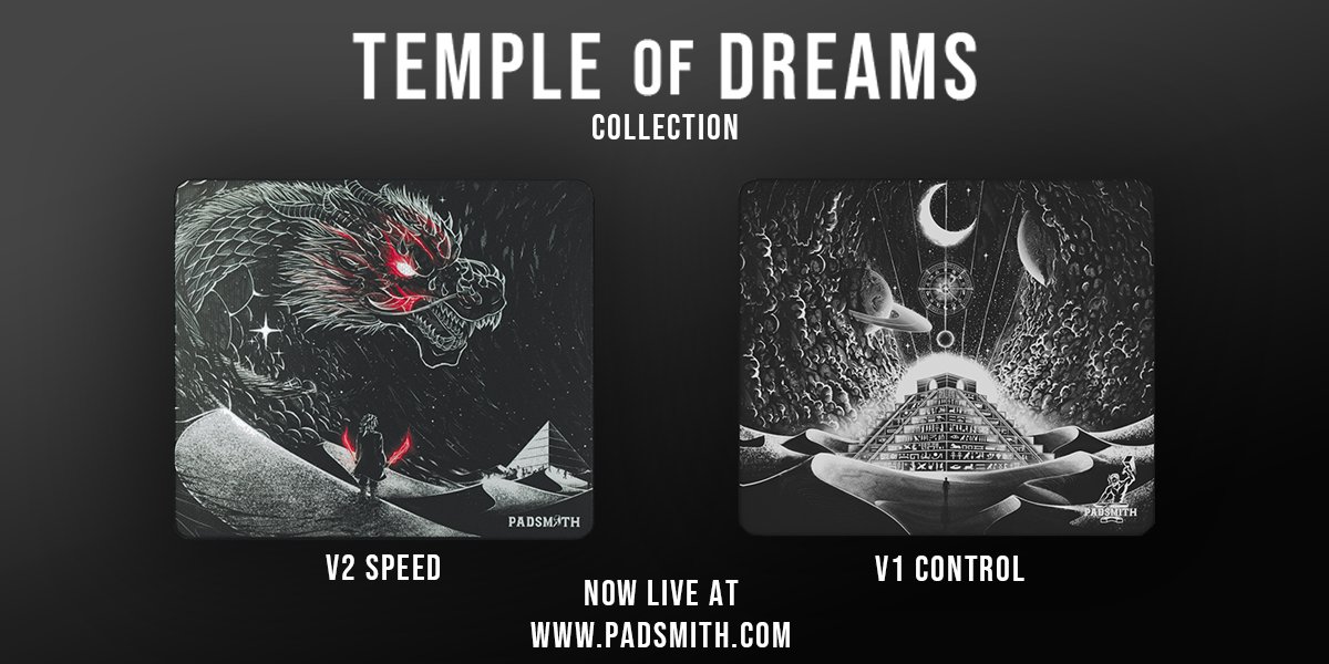After a full year of development. 15+ Product R&amp;D Revisions. 

The Temple of Dreams Collection is officially Live!