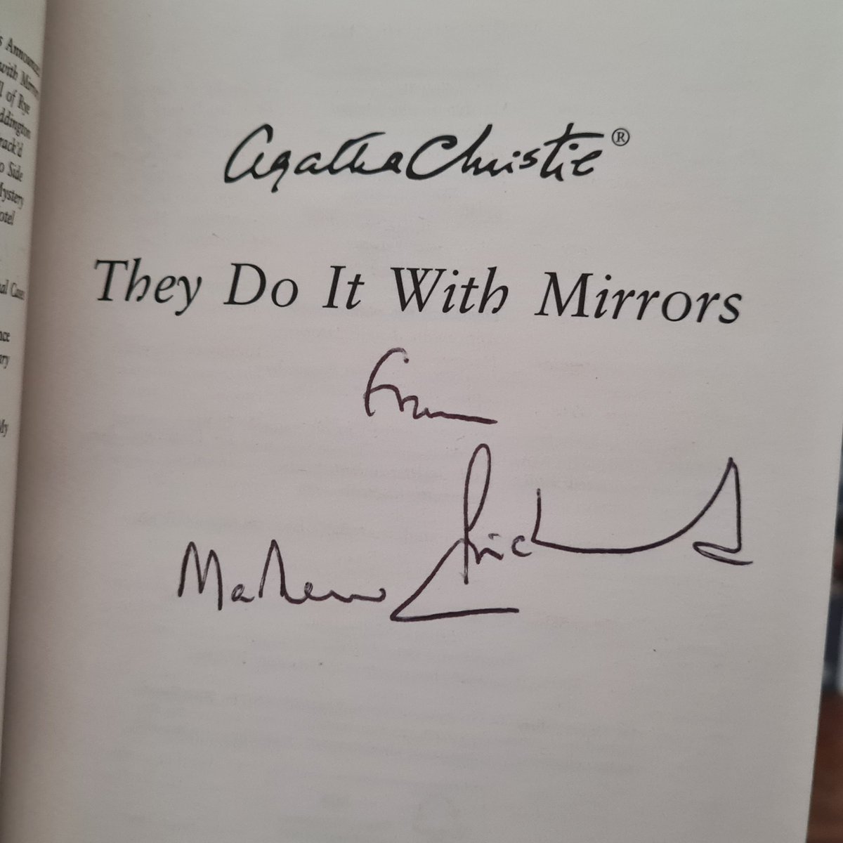 Christie_Time's tweet photo. What did #AgathaChristie make of #TheBeatles? Episode 2 "Rock 'n' Roll" (https://t.co/CEv3ylBcyW) includes an EXCLUSIVE clip of Mathew Prichard, Agatha's grandson, telling this never-before-heard story! To celebrate we're giving away this Mathew-signed book- to enter just RT! https://t.co/6TyYoLYo3n