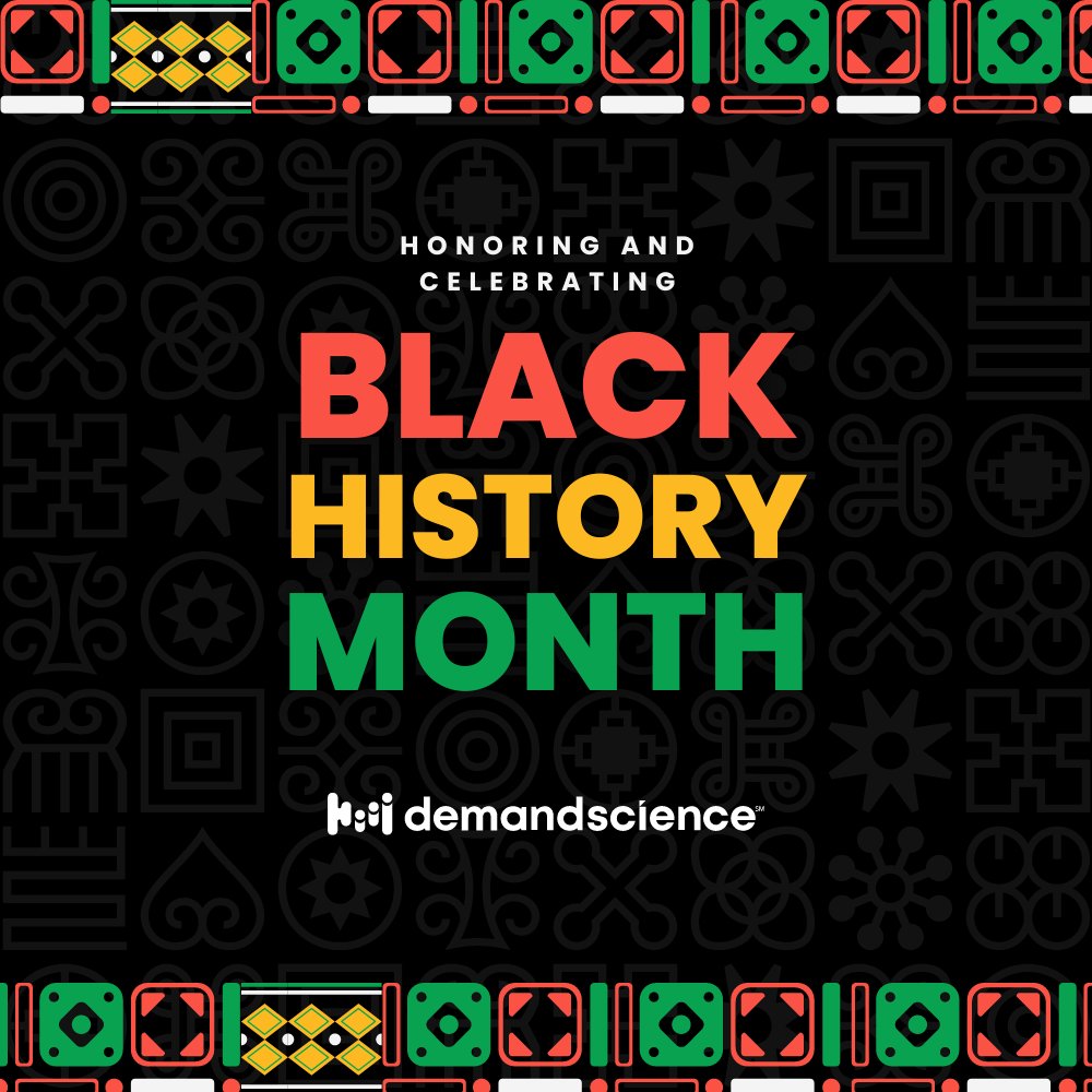 DemandScience's tweet photo. February is #BlackHistoryMonth (US &amp; Canada) 🇺🇸🇨🇦
 
In celebration of #BlackHistoryMonth, we honor the achievements and contributions of the black community throughout history. ✨

 Happy #BlackHistoryMonth! https://t.co/kQdRH16WOl
