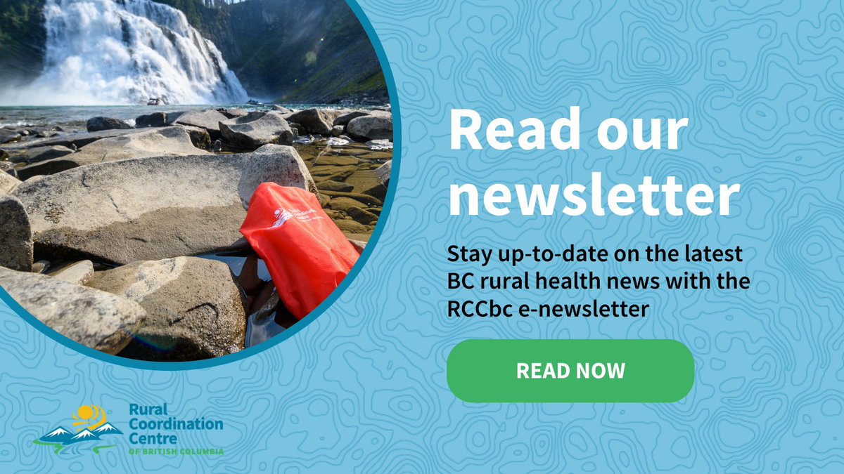 Stay up-to-date on rural health in BC with our latest newsletter. 📰 

➡️ Funding gets rural chronic disease project off the ground
➡️ 2024 BC RHC registration opens on Feb 13
➡️ Register for our Snooze and Soothe pediatric CME session on Feb 6

Read: eepurl.com/iISMgs