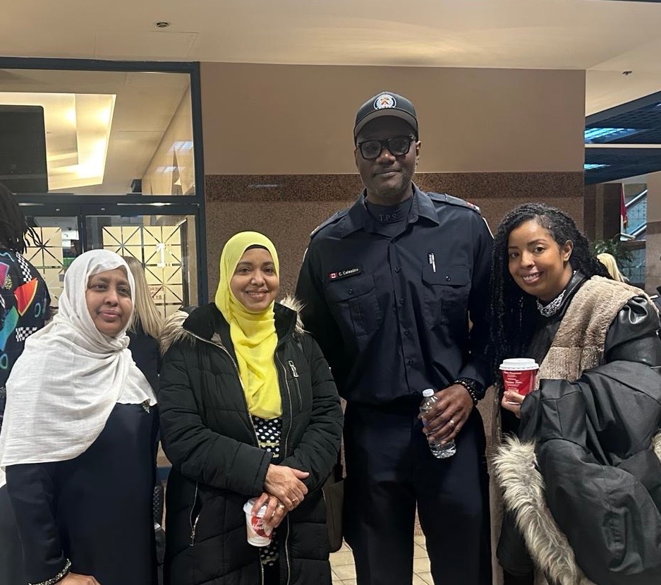 Pictures from Toronto Police Services’ Black History Month 2024 Event! What an incredible event to celebrate Black leadership and excellence! Our team, including mothers of the Mending the Crack in the Sky, were honoured to attend!