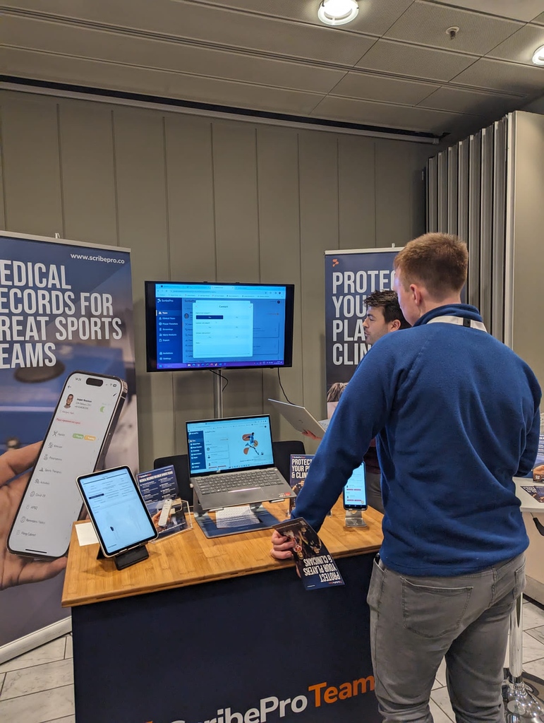 scribe_pro's tweet image. Excited to be at #sportskongres 2024 in Copenhagen this week. Having lots of great conversations with clinicians and enjoying some extremely good pastries.