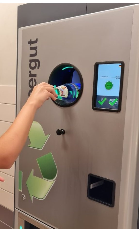 BenGilroyIRL's tweet image. So another green loopy policy comes into effect. You now pay a deposit on any drink in a plastic bottle.  Then instead of putting my empty plastic bottle in my recycle bin, I have to drive to the shop, to put it in a plastic deposit machine what I would have normally put into my