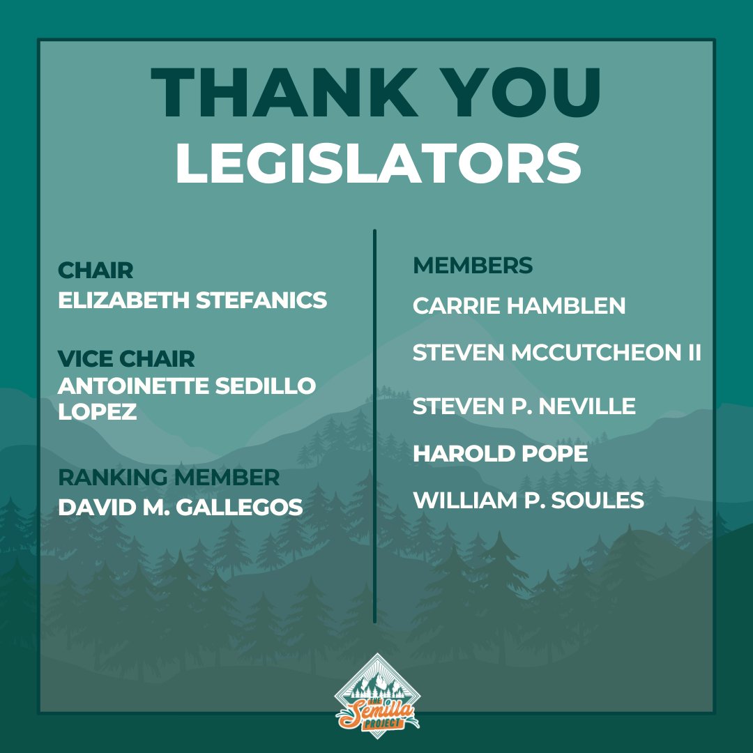 SB169 Update: Unanimous Yes in Senate Conservation Committee! A big win for land and water conservation in NM. Thanks to all who supported! Let's keep this momentum going! #SB169 #LandWaterConservationFund #nmleg #nmpol