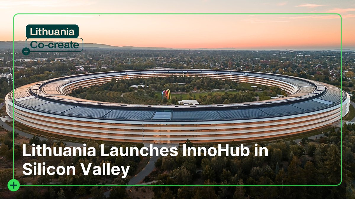 MeilunasE's tweet photo. #Lithuania launches #InnoHub in Silicon Valley, solidifying 🇱🇹 ties with 🇺🇸 in business and science. InnoHub #Lithuania is an initiative by @innovative_LT, set to boost knowledge-sharing and collaboration, supporting our businesses' reach into the #US market. https://t.co/FngueAGR7M