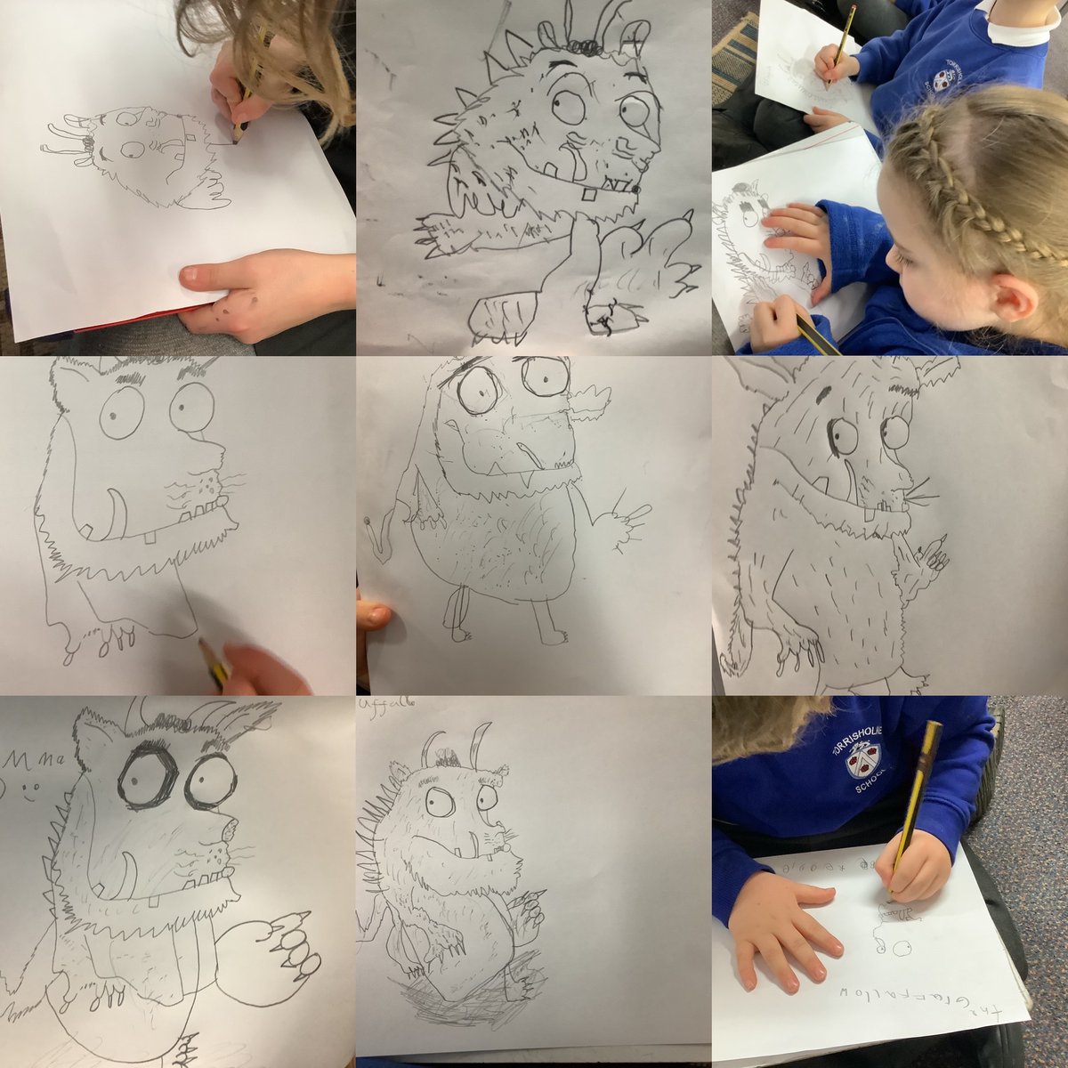 At ‘Story Adventure Club’ we loved drawing our favourite story character…  The  Gruffalo! <a href="/TorrisholmeCPS/">Torrisholme Primary School</a> @YearOneTorris1 <a href="/y2Torrisholme/">Year 2 Team Torrisholme</a> <a href="/TCPSArtists/">Artists Assemble</a> #JuliaDonaldson <a href="/Axel_Scheffler/">Axel Scheffler</a>